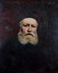 Porträtt av den franske kompositören Charles Gounod (Paris