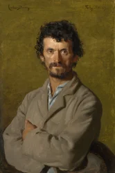 Konstnärens trädgårdsmästare, 1893