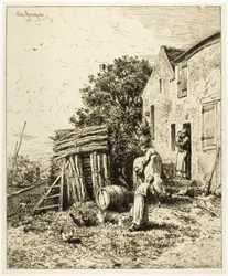 En rustik bostad