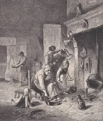 Välling, från Le Magasin Pittoresque, ca. 1852.
