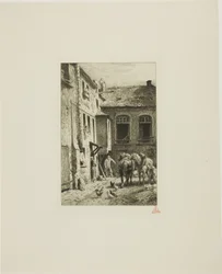 Parisisk innergård