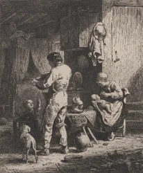Måltiden, 1864.