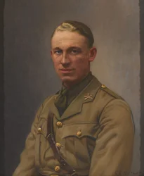 Löjtnant A L Bobby, Machine Gun Corps and the Middlesex Regiment, 1917 ca.