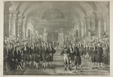 Napoleon i deputeradekammaren, från Napoleons politiska och militära liv