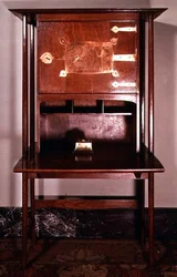 Skrivbord, ca 1895 (ek)
