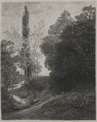 Banks of the River Cousin, 1850.