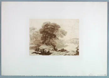 Landskap (efter Claude Lorrain)