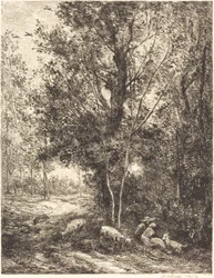 Herde och herdinna (Le Berger et la bergere)