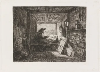 Studio på båten (Le Bateau-atelier)