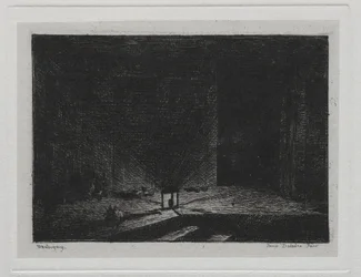 Båtturen: Interior of an Inn The Corridor of an Inn, 1861.
