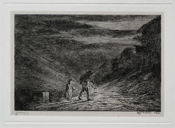 The Boat Trip: The Search for an Inn, 1861.