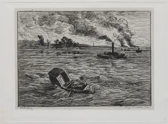 Båtturen: Ångbåtarna eller se upp för ångbåtarna, 1861.
