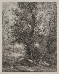 Herden och herdinnan, 1874.