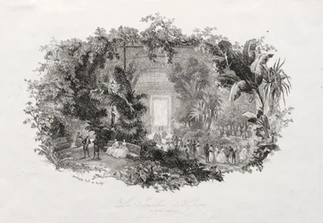 Vinterträdgården, 1842-1843.