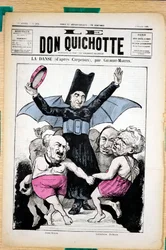 Omslag till ""Le Don Quixote"", nummer 294, Satirical in Colors