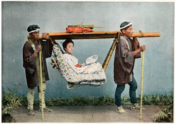 La Kago, Japans transport, c1890