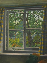 Genom ett stugfönster, Shipley, Sussex