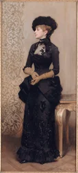 Franska: Femme aux gants, känd som La Parisienne
