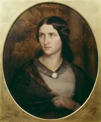 Porträtt av Madame Arsène Houssaye