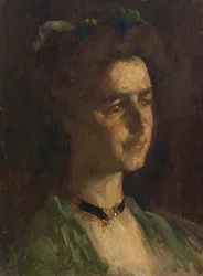 En Dolly Varden-keps, tidigt 1900-tal