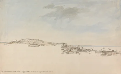 Lissabon från klostret St Francis da Citadel