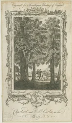 Boscobel - The Royal Oak: gravyr och [?1800-talet]
