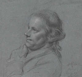 Porträttstudie av John Inigo Richards, R.A.