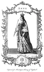 Drottning Anne 1665-1714.