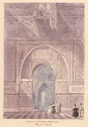 Entré till Ambassadörsalen, Alcazar i Sevilla