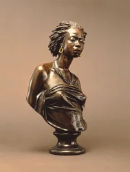 Afrikansk Venus, 1851 (brons och guld)