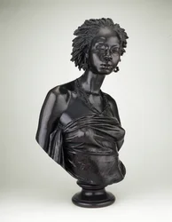 Byst av en afrikansk kvinna, 1851.