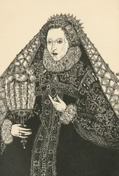 Ett porträtt av drottning Elizabeth, 1931