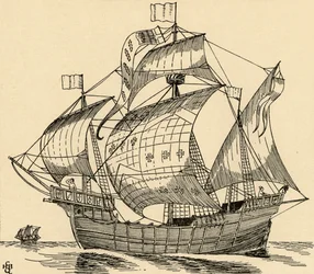 Ett fartyg från Christofer Columbus tid, 1931
