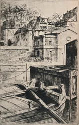 Quai des Celestins, 1915