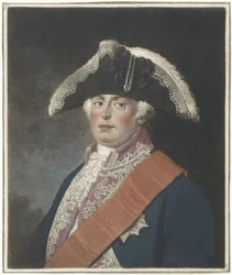 Porträtt av Fredrik Vilhelm II, kung av Preussen