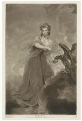 Porträtt av Sophie Musters som Hebe Hebe (titel på objekt)