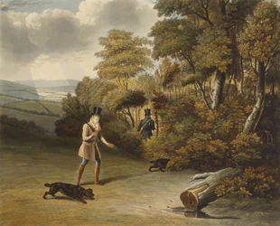 1 oktober 1827 (handfärgad akvatint)