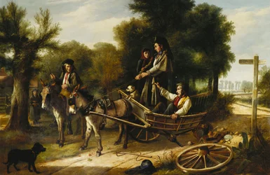 Olycka vid korsningen, 1880