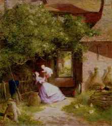 Mamma och barn