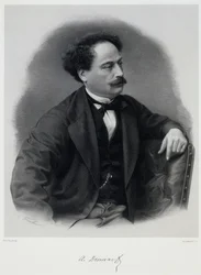 Alexandre Dumas, fils 1824-1895, mitten av 1800-talet.