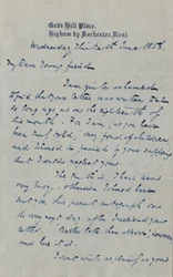 Brev till Francis G. Waugh, 30 juni 1858