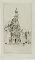 St Etienne du Mont, Paris