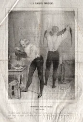 Les Plaisirs Parisiens: Förberedelser för en kväll. Lyx och elände. Förbannad penna! Otäck....