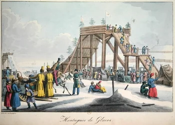 Ice Slide i Ryssland