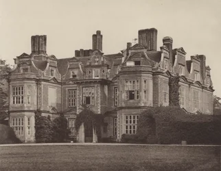 Swateley Hall, Uxbridge, the Entrance Front 