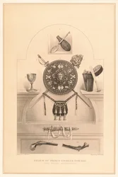 Reliker av prins Charles Edward. The Great Pretender, 1878