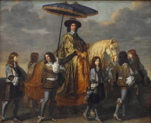 Kansler Séguier vid Ludvig XIV:s intåg i Paris 1660