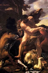 Herkules övervinner Diomedes, 1638-42