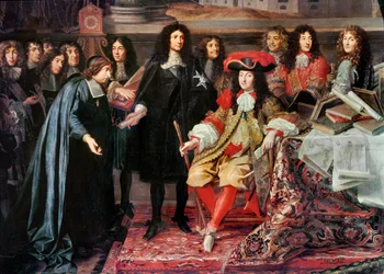 Ludvig XIV grundade Vetenskapsakademien ...
