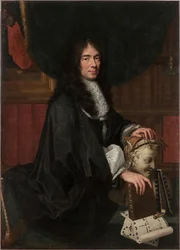 Porträtt av Charles Perrault 1628-1703.
